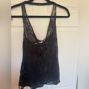 Soft Black Lace Lingerie